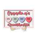 Grandma's Sweethearts Name Sign Personalized 2-Layer Wooden Plaque
