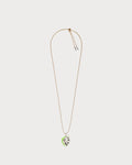 LOEWE Custard Apple Pendant eNcklace in Sterling Silver and Enamel(Gold)