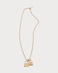 MIU MIU Metal Necklace(Gold)