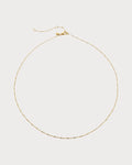 MONICA VINADER Fine Twist 18ct Yellow Gold-Plated Sterling Silver Vermeil Choker Necklace(Gold)
