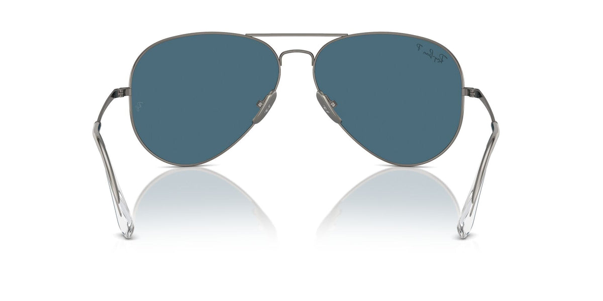 Ray-Ban Aviator Titanium RB 8089 165/S2 Polarised - As Seen On Jean-Claude Van Damme
