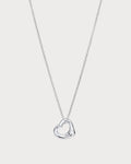 TIFFANY & CO. Elsa Peretti Open Heart Pendant in(Silver)