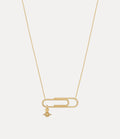 VIVIENNE WESTWOOD Pimlico Pendant Necklace(Gold)