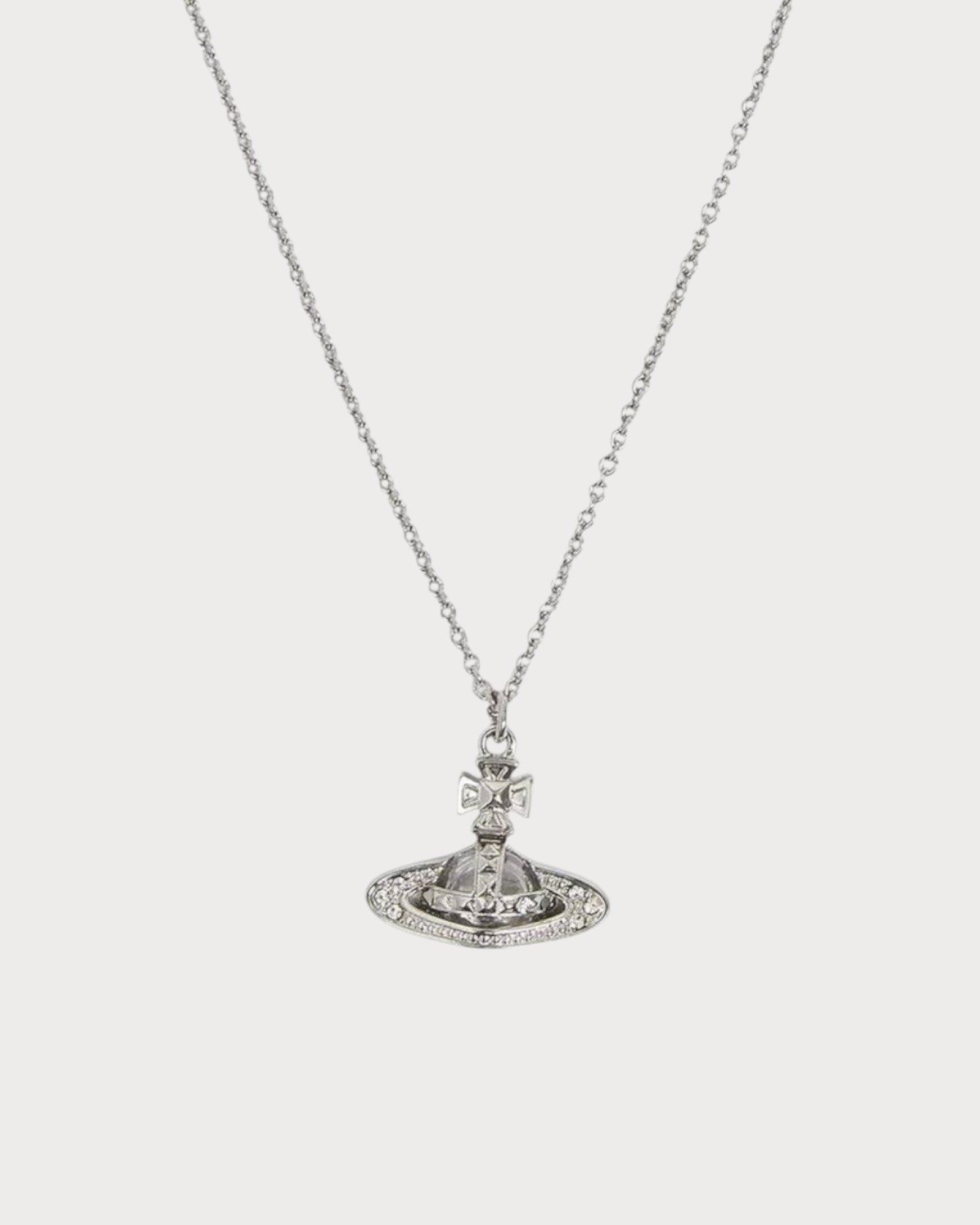 VIVIENNE WESTWOOD Pina Bas Relief Pendant(Small/Silver)
